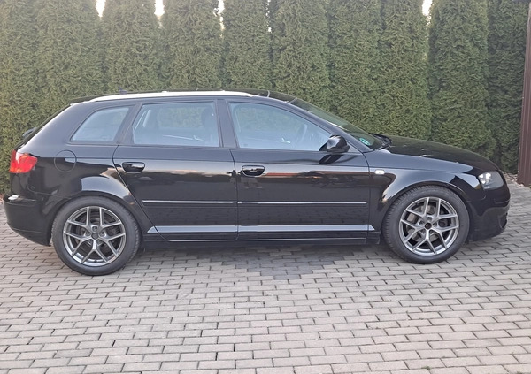 Audi A3 cena 18900 przebieg: 247000, rok produkcji 2007 z Kłodzko małe 154